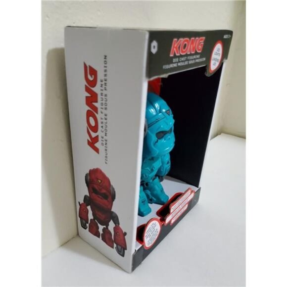KING KONG DIE CAST INTERACTIVE ACTION FIGURE BLUE INFRARED TECH LED LIGHTS TOY - Picture 4 of 5